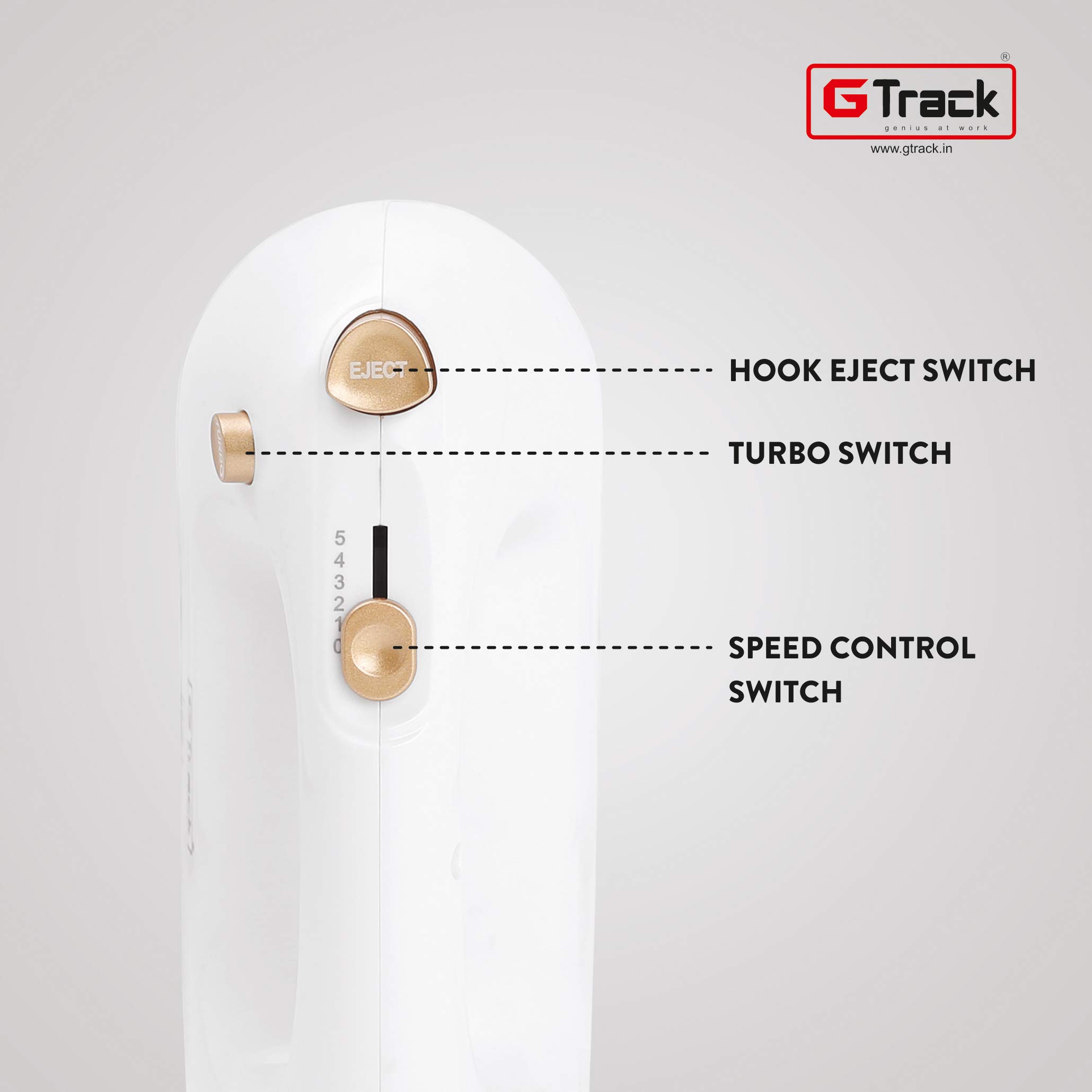 G Track Turbo 300w Hand Mixer Turbo White Desertcart Tunisia