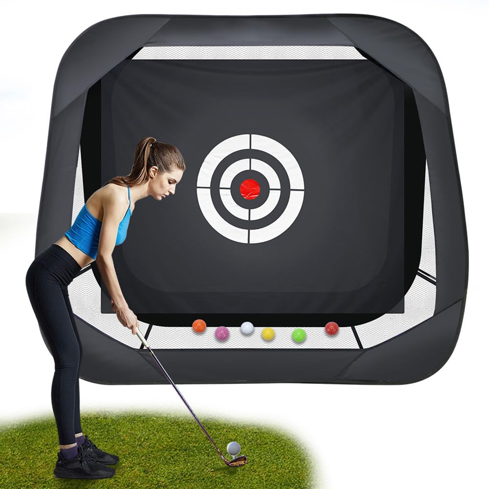 Filet de frappe de golf portable pour s'entraîner dans le jardin ou la cour