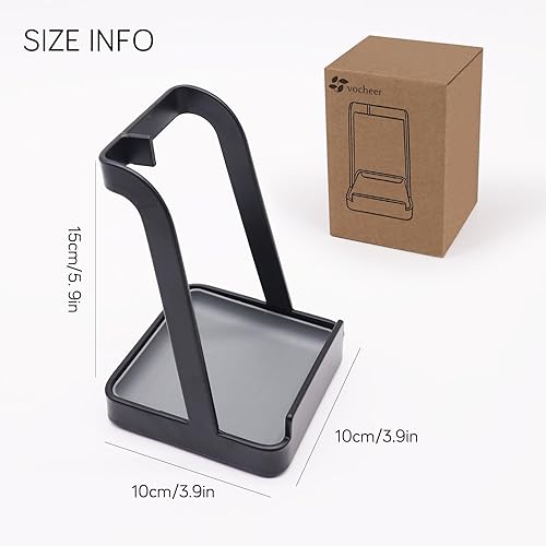 Miniatura 7 de vocheer Soporte para tapa de olla, organizador de cocina de acero inoxidable, soporte para cucharas, soporte de tapa para utensilios de cocina,