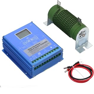 12000W Wind Solar Hybrid System MPPT Charge Controller,12V/24V/48V with Dump Load Wind Turbine Generator Solar Panel Auto Regulator