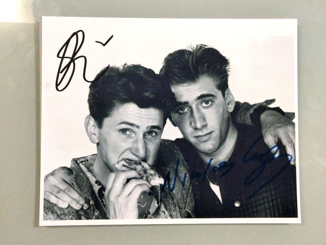 Amazon.co.jp: ニコラス ケイジとショーン ペン超大型写真‥月を  