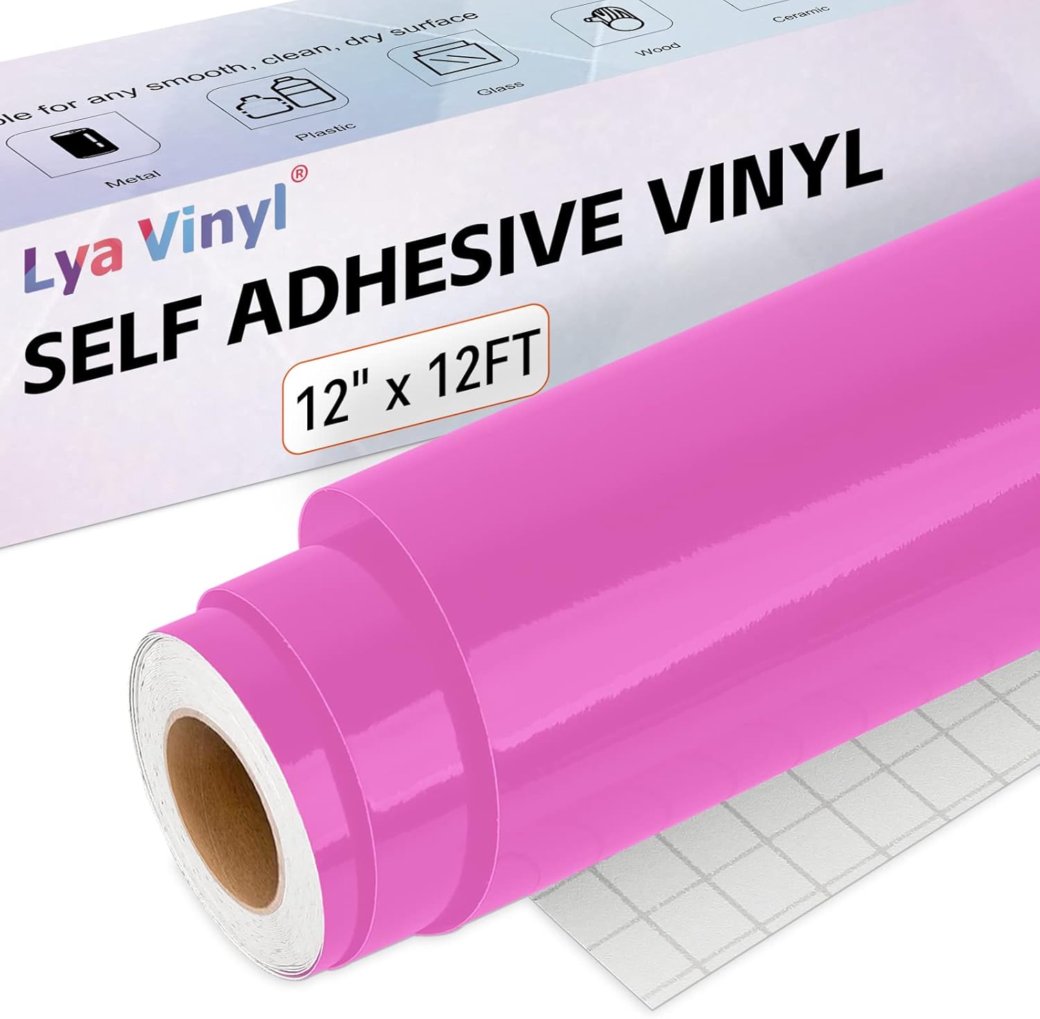 Lya Vinyl Rouleau De Vinyle Adhésif Peranent Pour Cricut, Silhouette