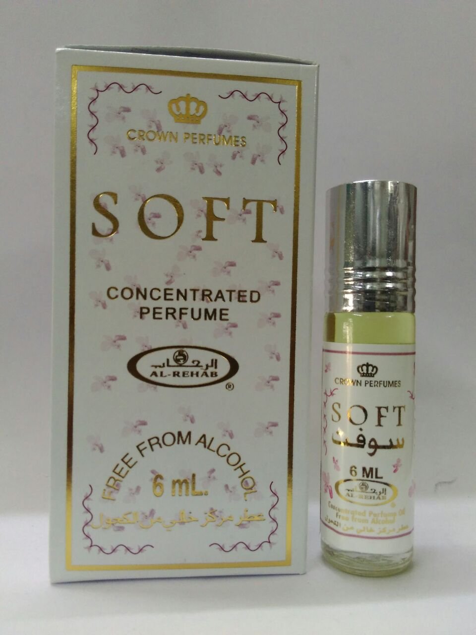 Al Rehab Soft Unisex Oriental Attar Concentrated Arabian Perfume Oil 6Ml