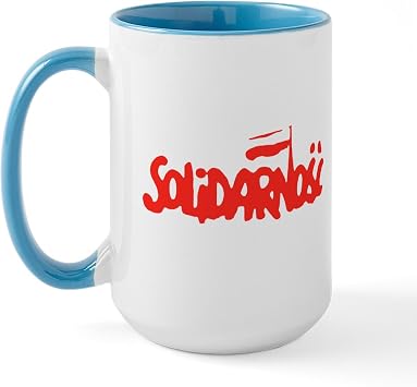 CafePress Solidarnosc Large Mug 15 oz 444 ml Ceramic Coffee Mug