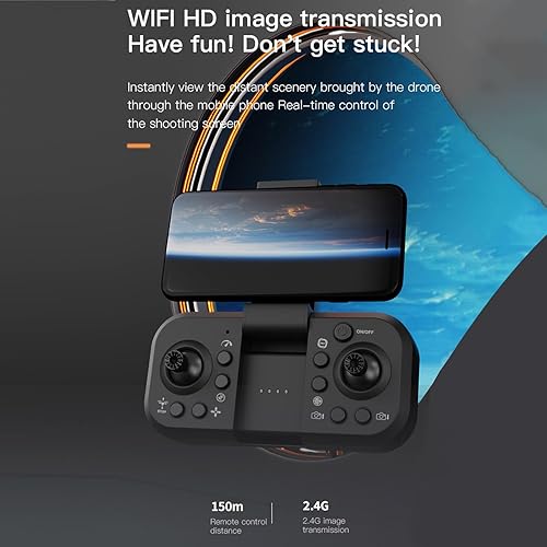 Miniatura 9 de GoolRC Dron de control remoto con cámara 4K cámara dual de 4 lados para evitar obstáculos motor sin escobillas, flujo óptico, control remoto,