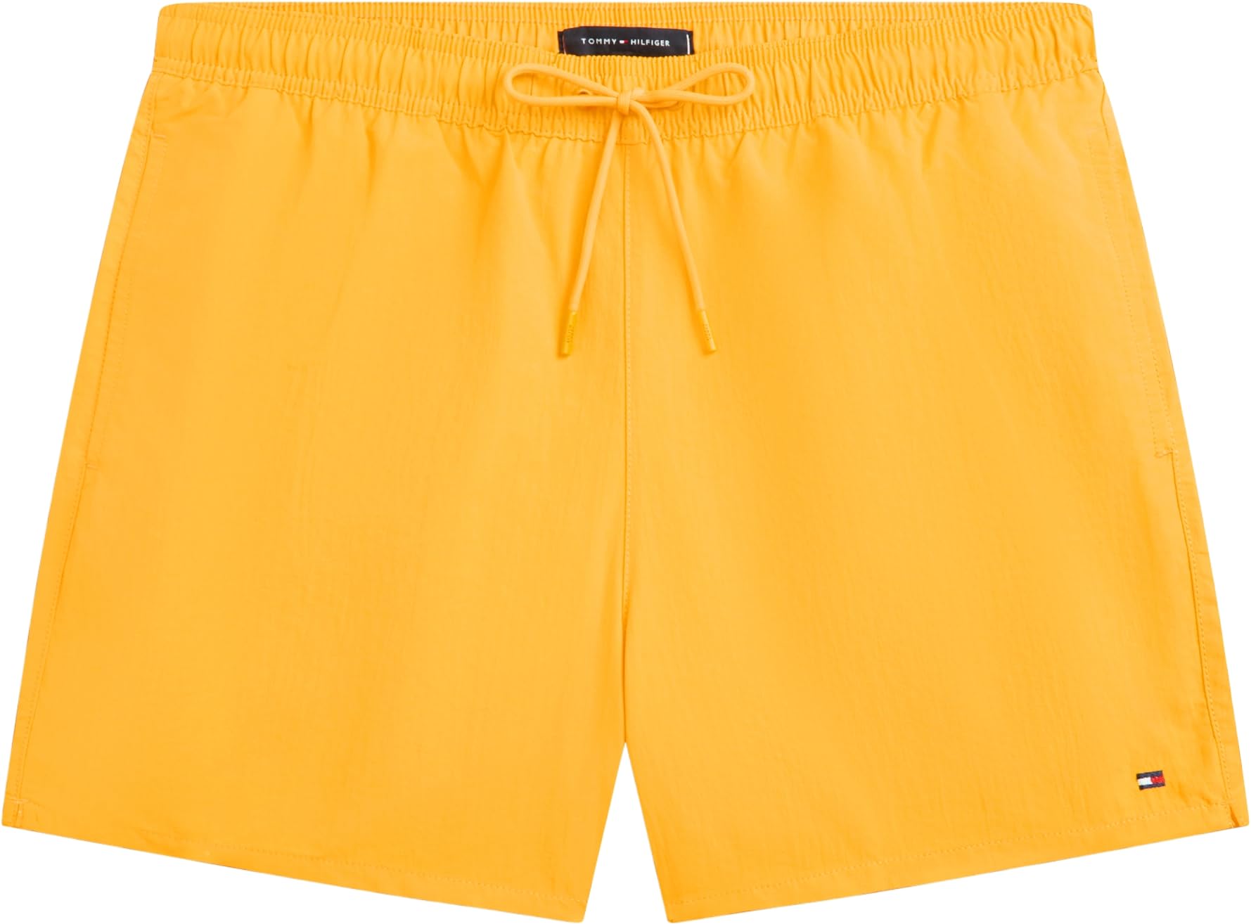 Tommy Hilfiger Męskie średnie spodenki kąpielowe ze sznurkiem Um0Um03477, żółte (Sunshower), XL