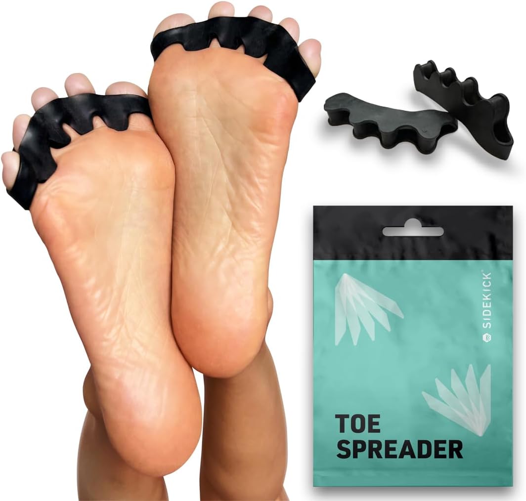 Sidekick Toe Spreader, Toe Separators Correct Toe Alignment, Bunions