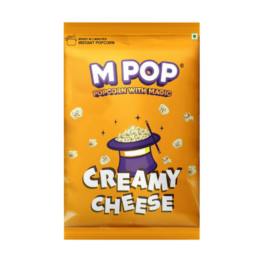 M POP Instant Popcorn, Creamy Cheese Flavor,300 gm,Pack of 5 | Theatre Like Popcorn at Home-picture-22