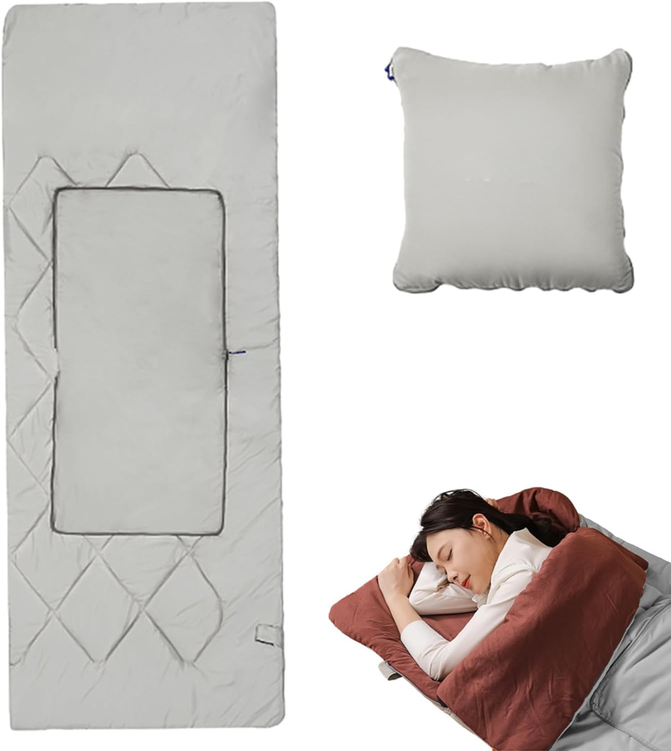 NALACALSleeping Bags For Adults, Lightweight Waterproof Cold Weather Sleeping Bag for Girls Boys Mens, Backpacking Camping Sleeping Bag for Kids, Compact Camping Gear for Traveling Hunting, Camping