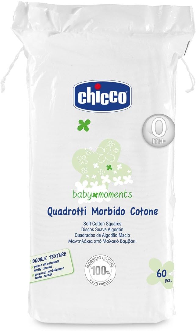 Baby Soft Cotton Square 60 Pieces