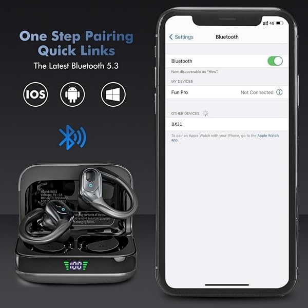 Wireless Earbuds Dark Brown - 3