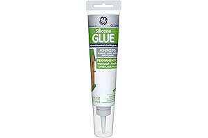 GE Household Silicone I Glue: Clear Adhesive for Repairs and Projects