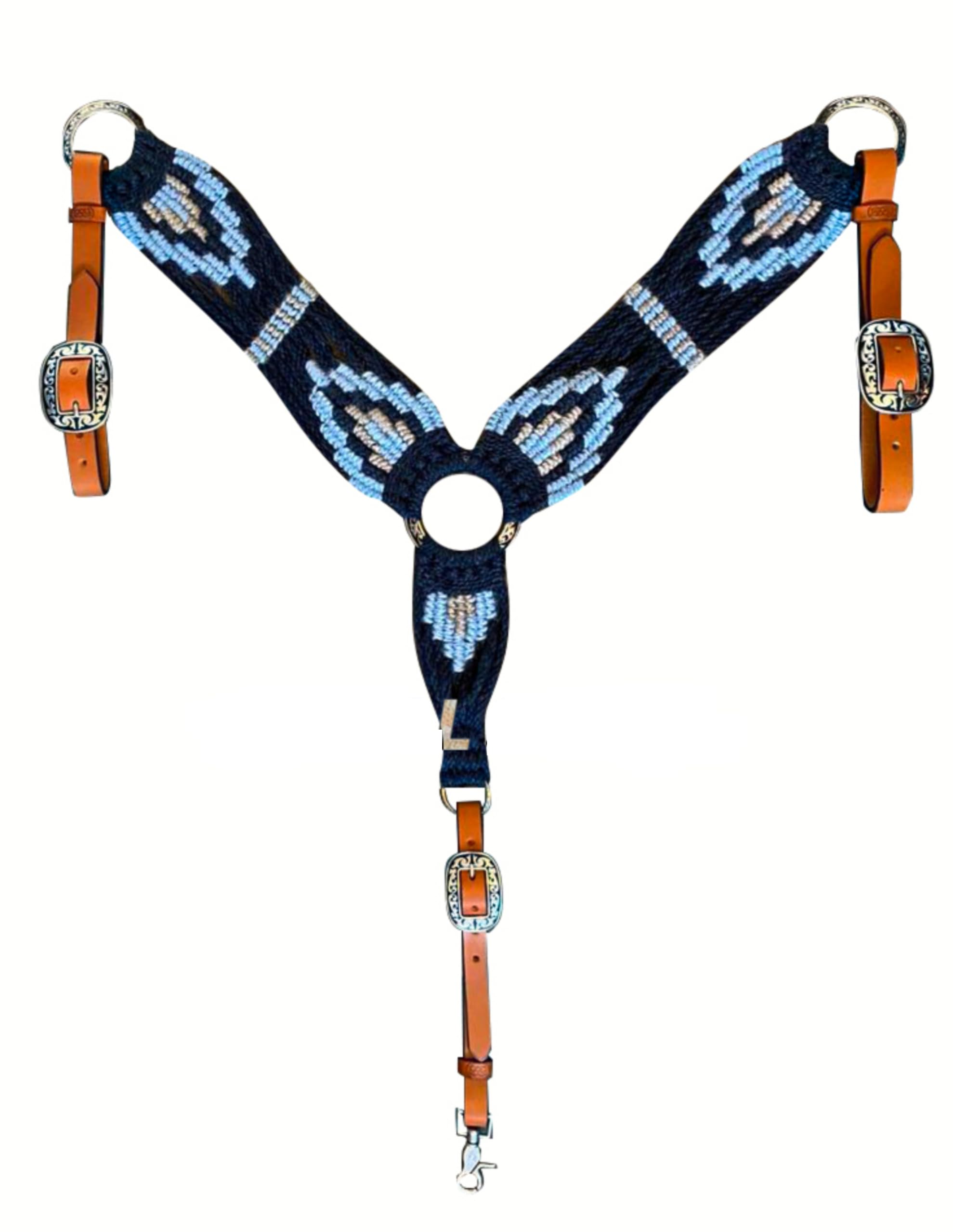 Collier De Poitrine Mohair 25 Brins Chevals - Équitation - Élégant Et Coloré