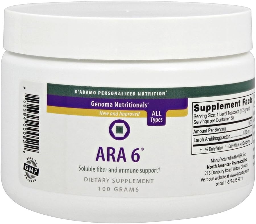 D'Adamo Personalized NutritionAra 6, 100 Gram