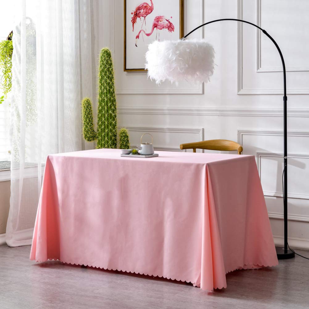 Mantel de poliéster duradero elegante para bodas, fiestas, eventos y exposiciones, 240 x 320 cm / 94x126 in, fácil de limpiar e ideal para celebraciones
