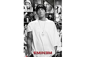 Eminem Collage Poster: Unleash Your Inner Rap Icon
