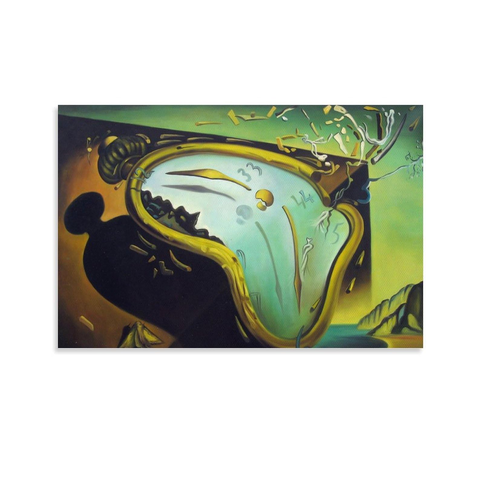 Salvador Dali Wall Art Prints 《Surrealism》 Art Poster Canvas Painting Poster Wall Art Decorative Picture Prints Modern Decor 12x18inch(30x45cm) — image 1