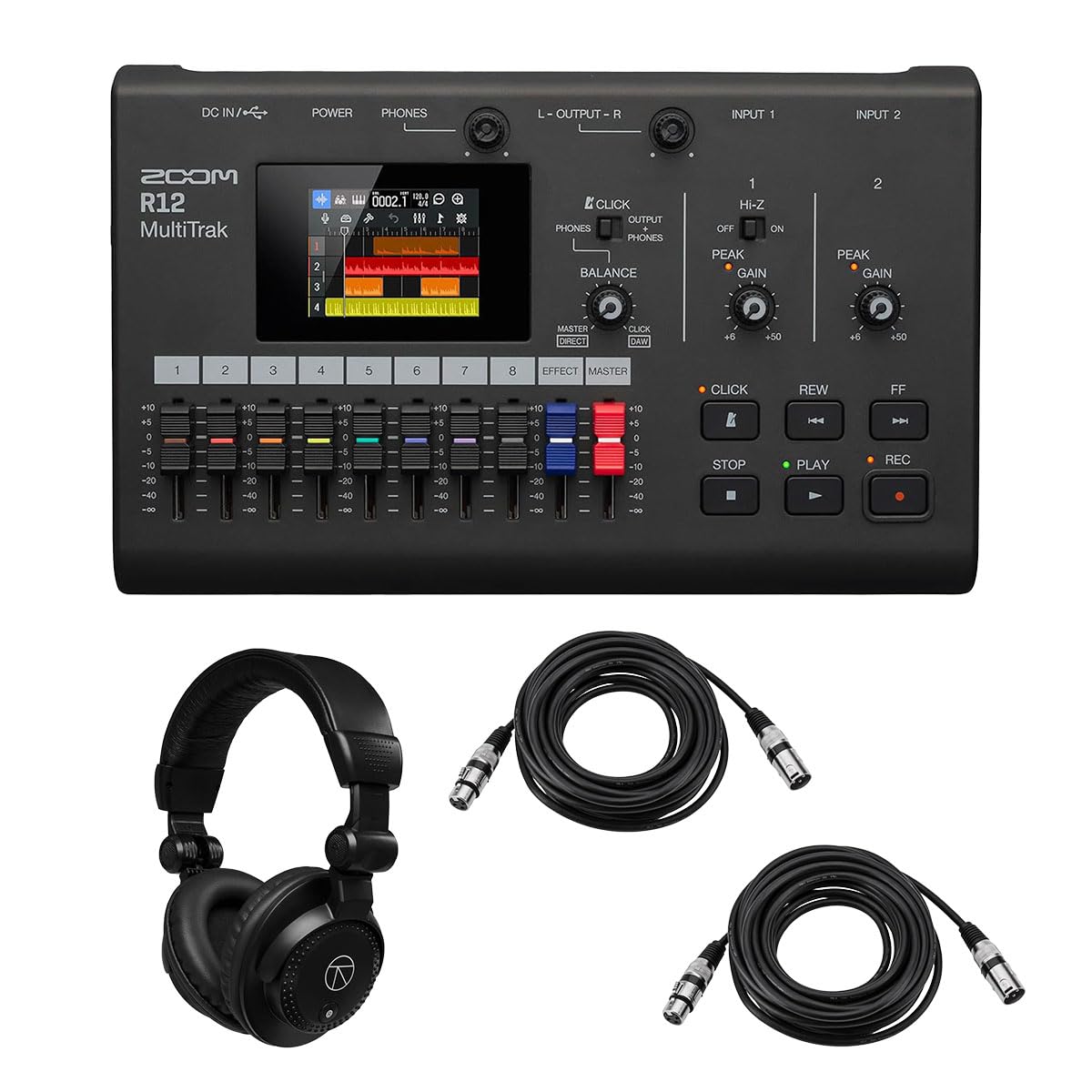 Amazon.com: Zoom R12 MultiTrak Portable Digital Recorder and