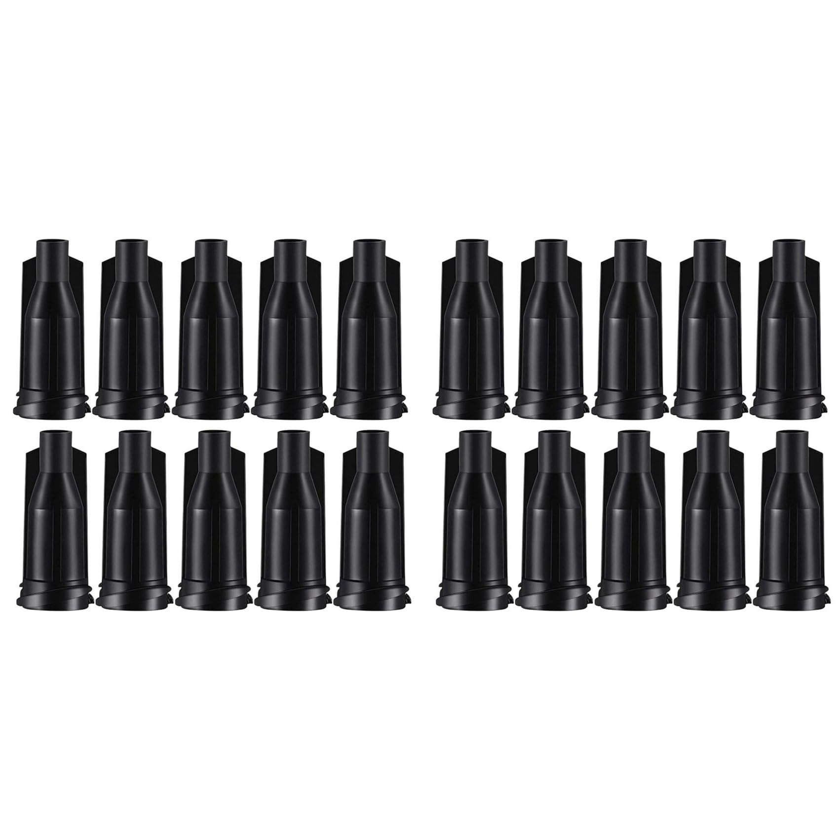 Jnchdghwa Black 500Pcs Tip Caps For Luer Lock, Dispensing Needle Tip Cap Caps Plug For Sliding Tip