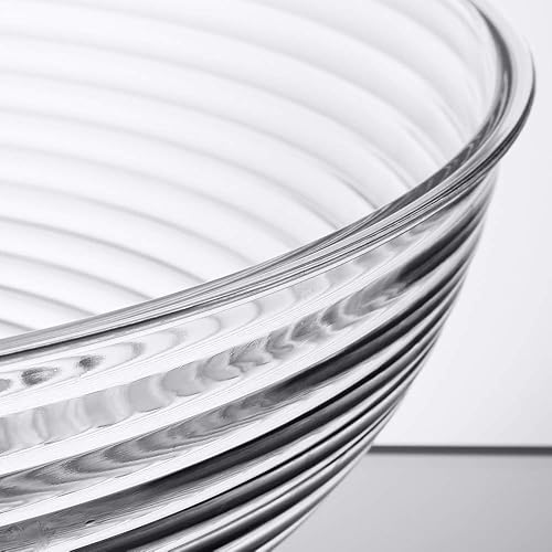 Miniatura 5 de Cambro (RSB18CW135) Cuenco redondo acanalado de 20 cuartos de galón - Camwear, transparente