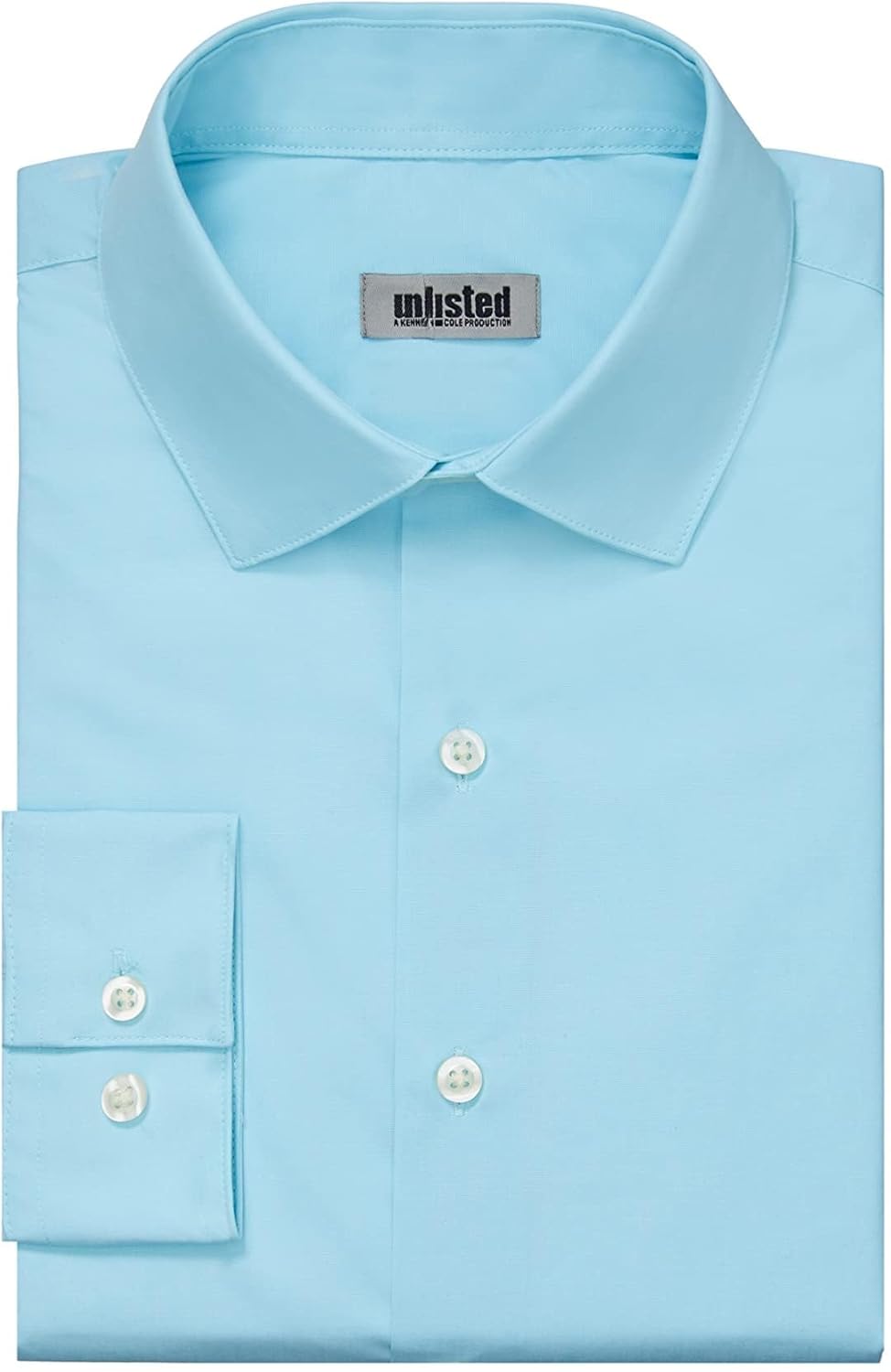 Kenneth Cole Unlisted Men's Slim Fit Solid Dress Shirt - Amazon Exclusive - Image 3