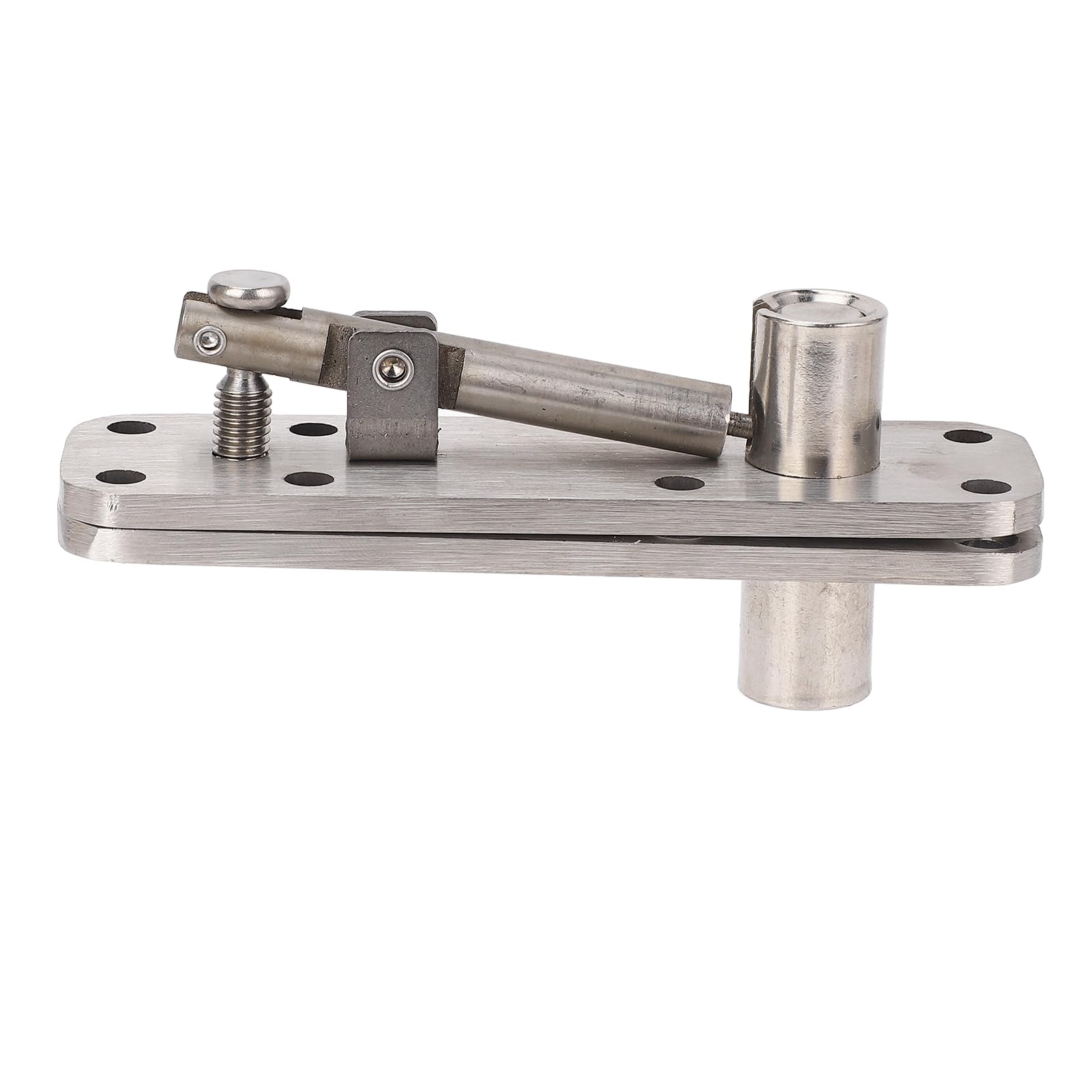Charnière de porte robuste J-ouuo anti-affaissement pour entrée invisible en inox brossé