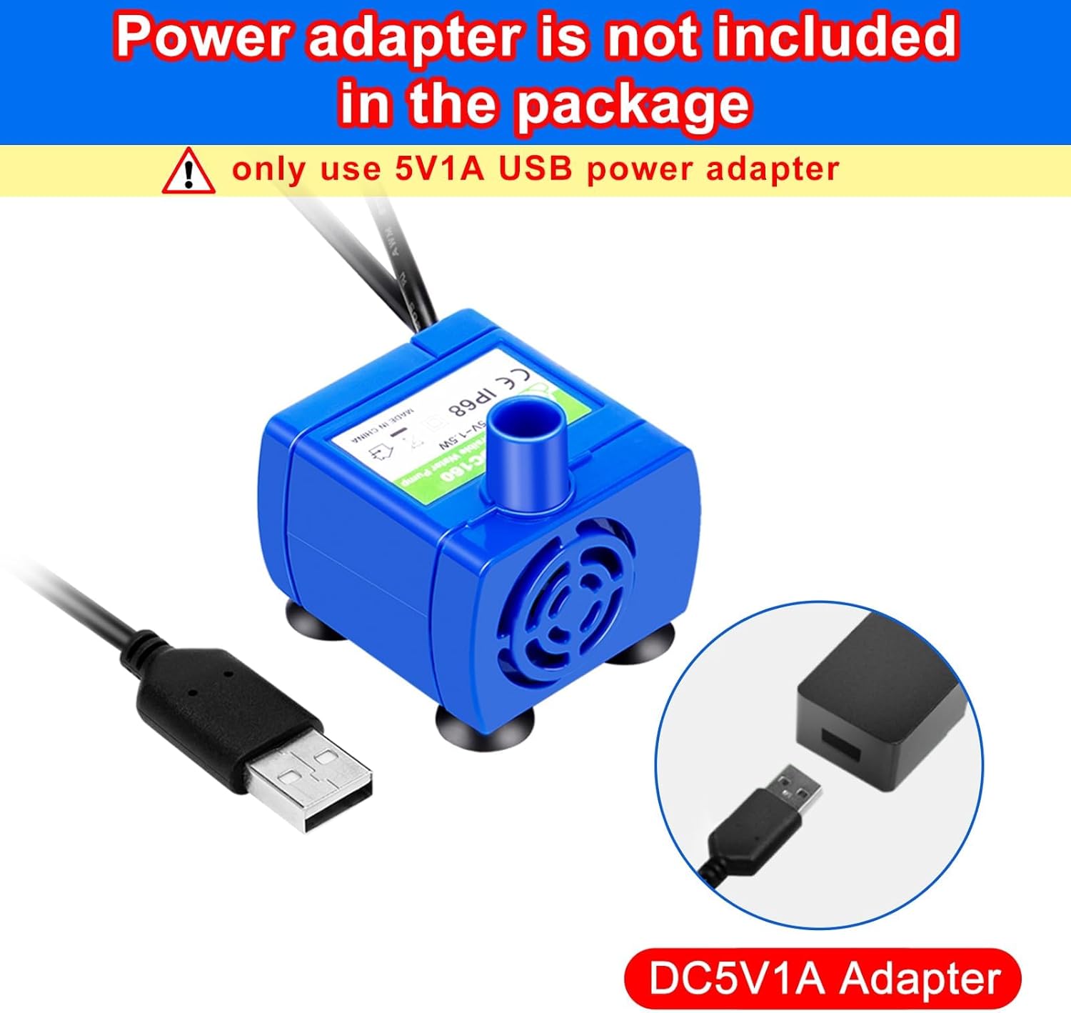 cat Water Fountain Pump