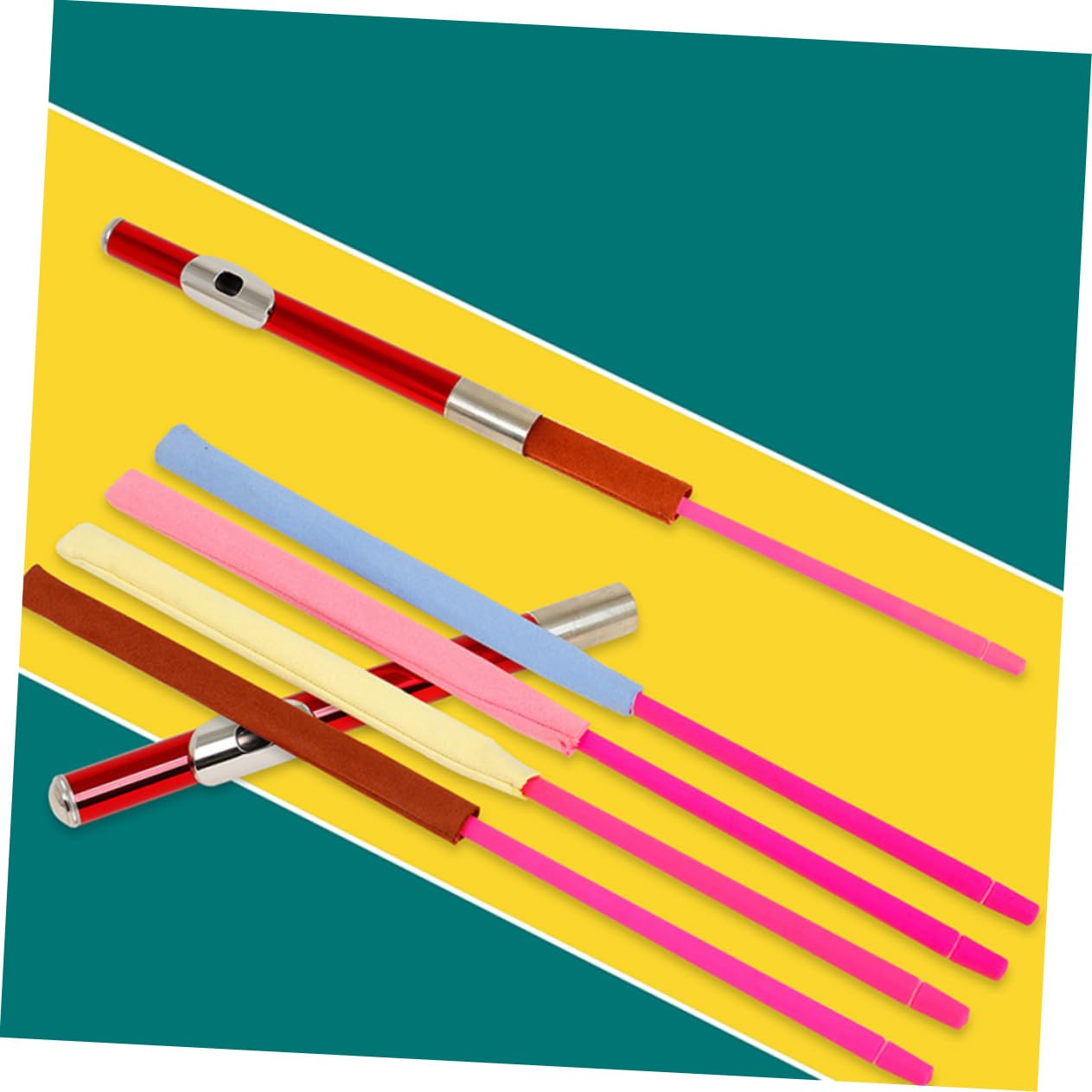 SUPVOX Flute Cleaner Flute Clean Supplies Clarinet Cleaning Brush Cleaning Tools