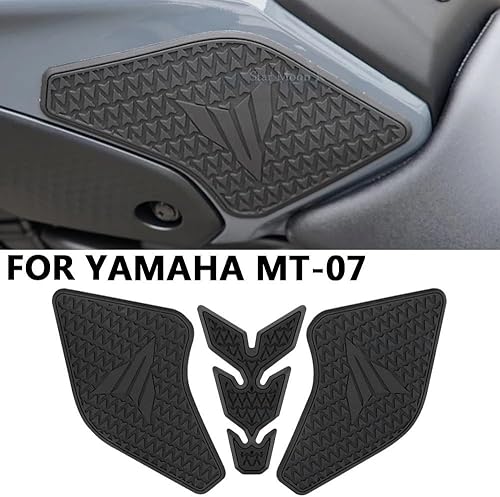 Miniatura 2 de Motorbike Fuel Tank Sticker for Ya&maha MT07 2021 Side Fuel Tank pad Protector Decal Gas Knee Grip Traction Pad