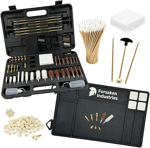 Kit universal de limpieza de pistola y suministros, kit de limpieza de pistola, kit de limpieza de rifle, kit de limpieza de pistola, kit de