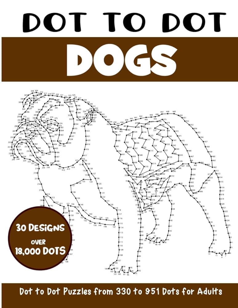 Dot to Dot Dogs for Adults: Dogs Connect the Dots Book for Adults (Over 18000 dots) (Dot to Dot Books for Adults): Rai, Sonia: 9798528253459: Amazon.com: Books dot-to-dot-dogs-for-adults-dogs-connect-the-dots-book-for-adults-over-18000-dots-dot-to-dot-books-for-adults-rai-sonia-9798528253459-amazon-com-books