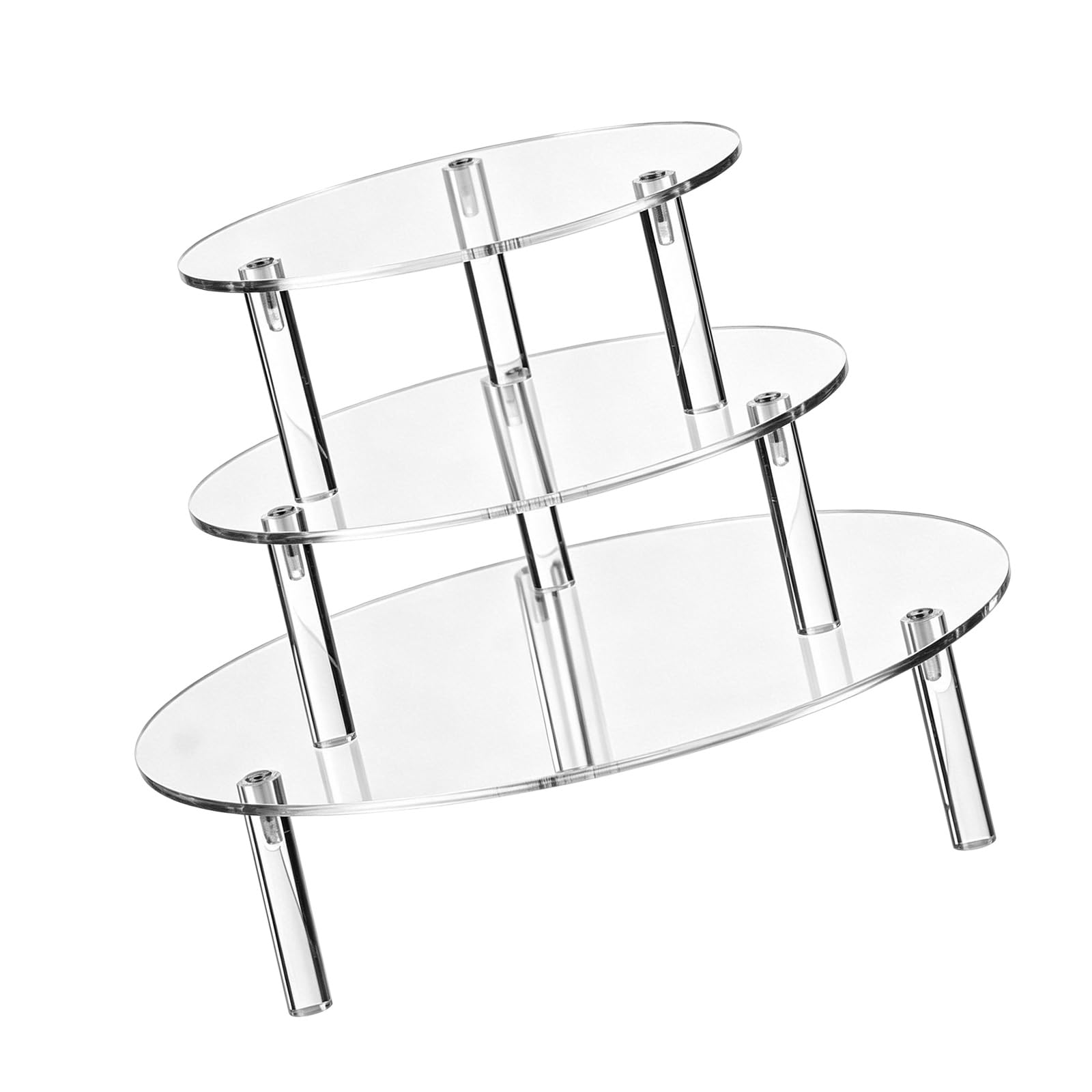 our fave Clear Acrylic 3 Layer Round Cake Stand Cupcake Tower Perfect for Dessert Fruits and Pastries Easy to Clean Wedding Cake Stand