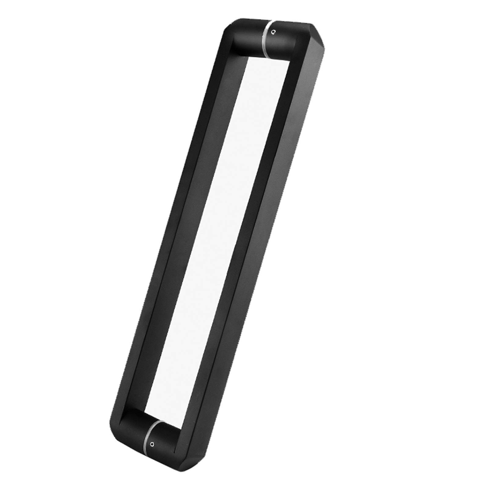 Gthtuhfd 440Mm Replacement Shower, Stainless Steel Pull Push Door Handle Sets, Hole-To-Hole 27.5/30/40/44/50/60/80Cm,Black,800Mm,