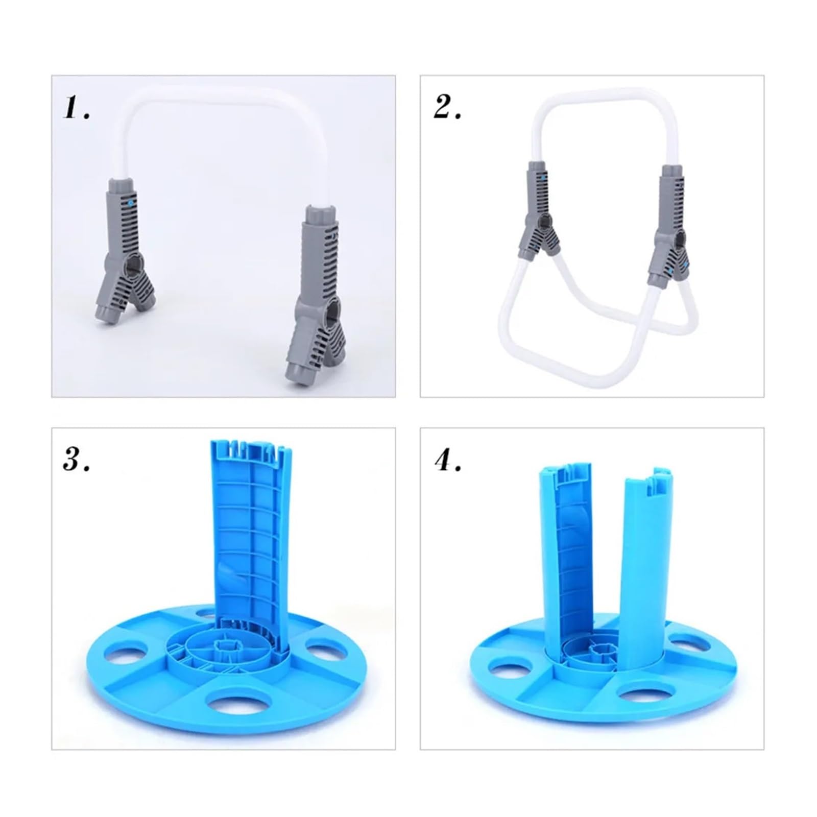 Support Tuyau Arrosage Chariot enrouleur de tuyau d'eau robuste et portable