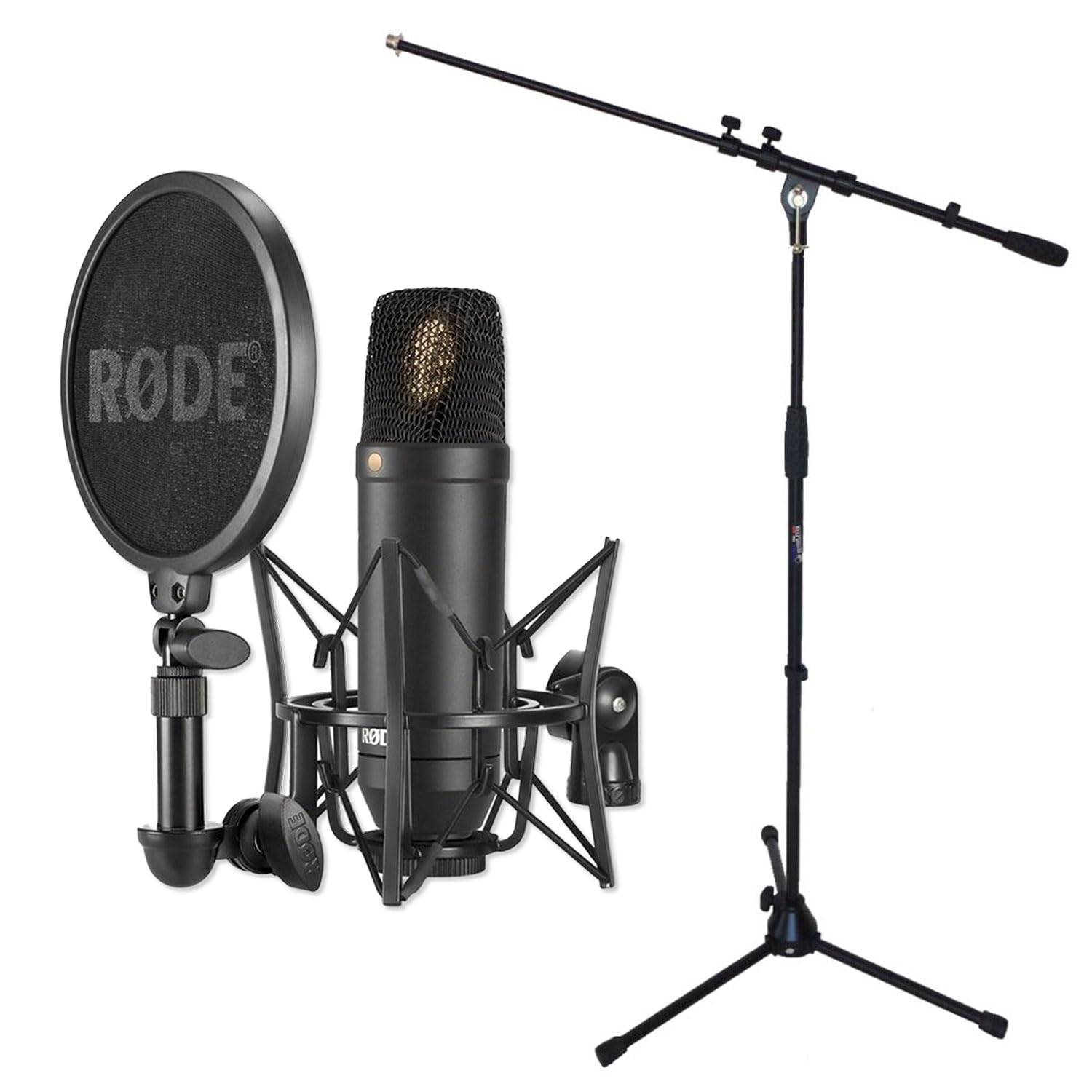 Rode NT1-Kit - Set microfono da studio con treppiede Keeprum