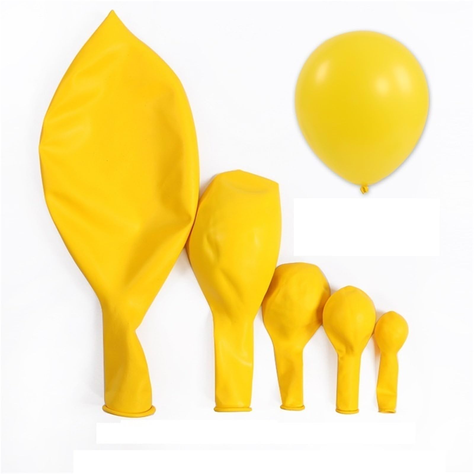 Ballons En Latex - Petits, Moyens Et Grands Décoration D'ambiance Anniversaire, Mariage, Fête, Halloween, Noël, Nouvel An Activités Agencement(Color12-36inch-10pcs)