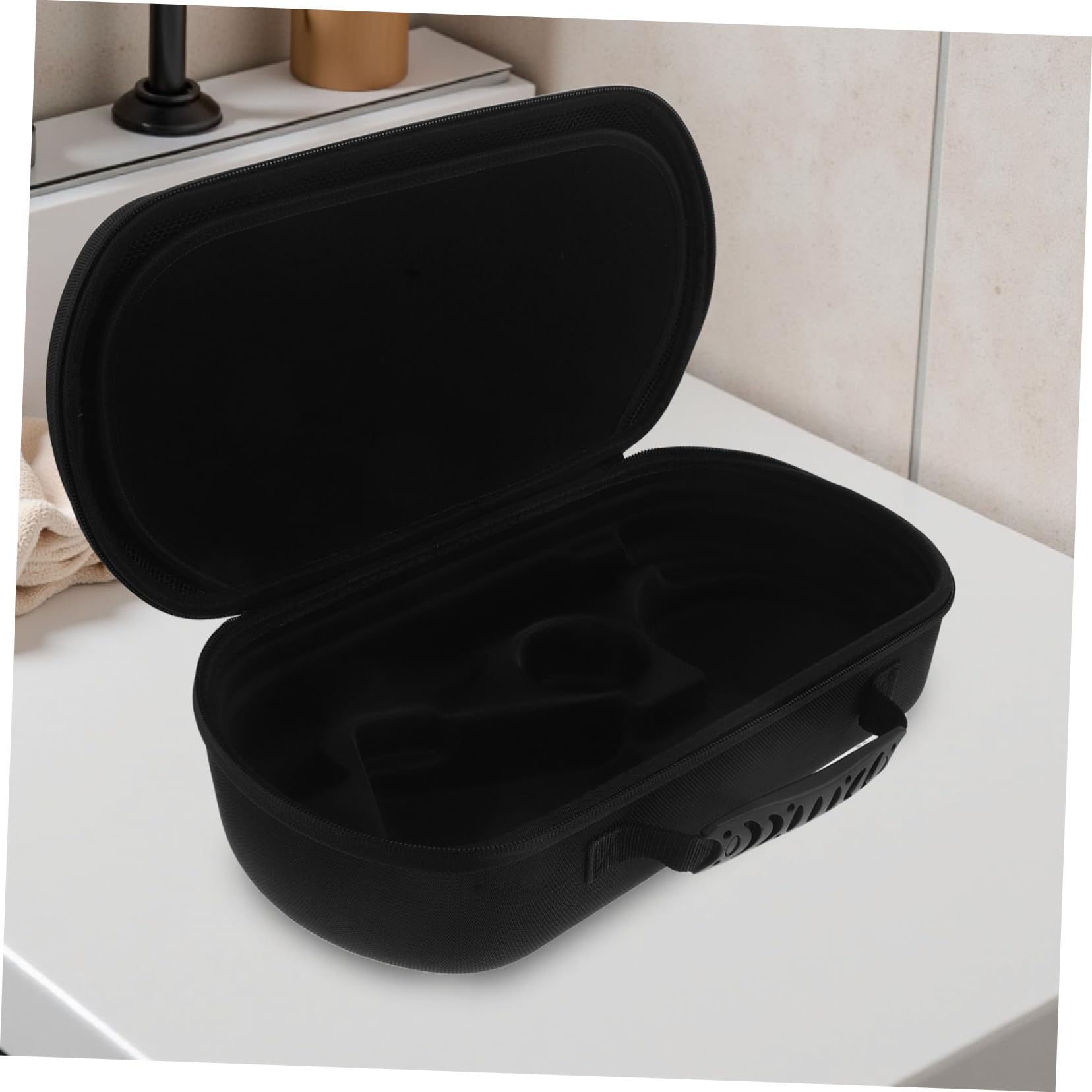 Anneome Haartrockner-etui mit Separaten Fächern für Styling-zubehör, Kompakt und Leicht für Reisen, Passend für Hd17 Haartrockner