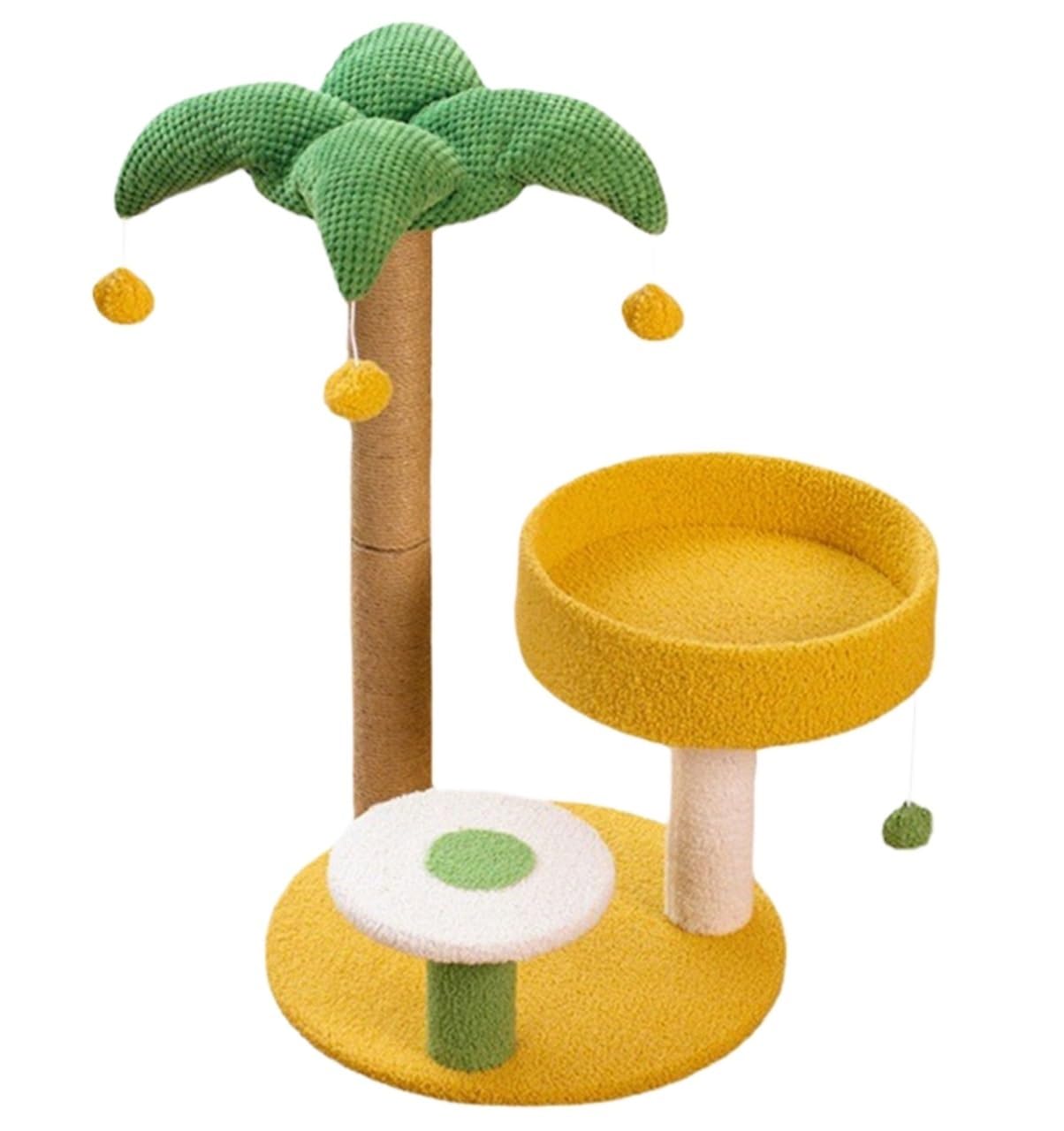 Tiragraffi Per Gatti Adulti Torre Per Gatti Con Alberi Di Cocco Per Da Interno Simpatico Tiragraffi Per In Sisal Stabile Esterno