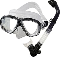 Vista 6 de PROMATE Juego combinado de máscara de buceo y esnórquel