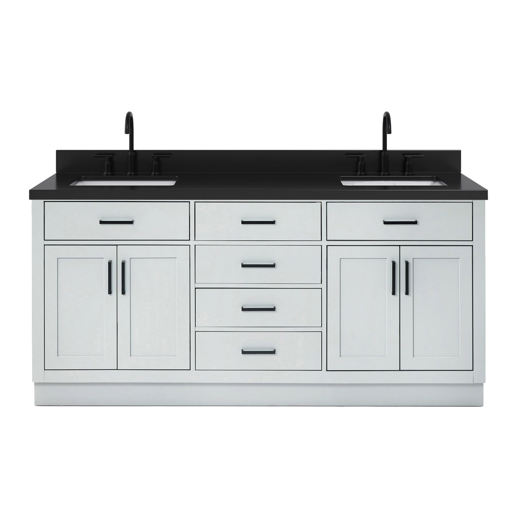 ARIEL Hepburn 72-inch Bathroom Vanity with Sink