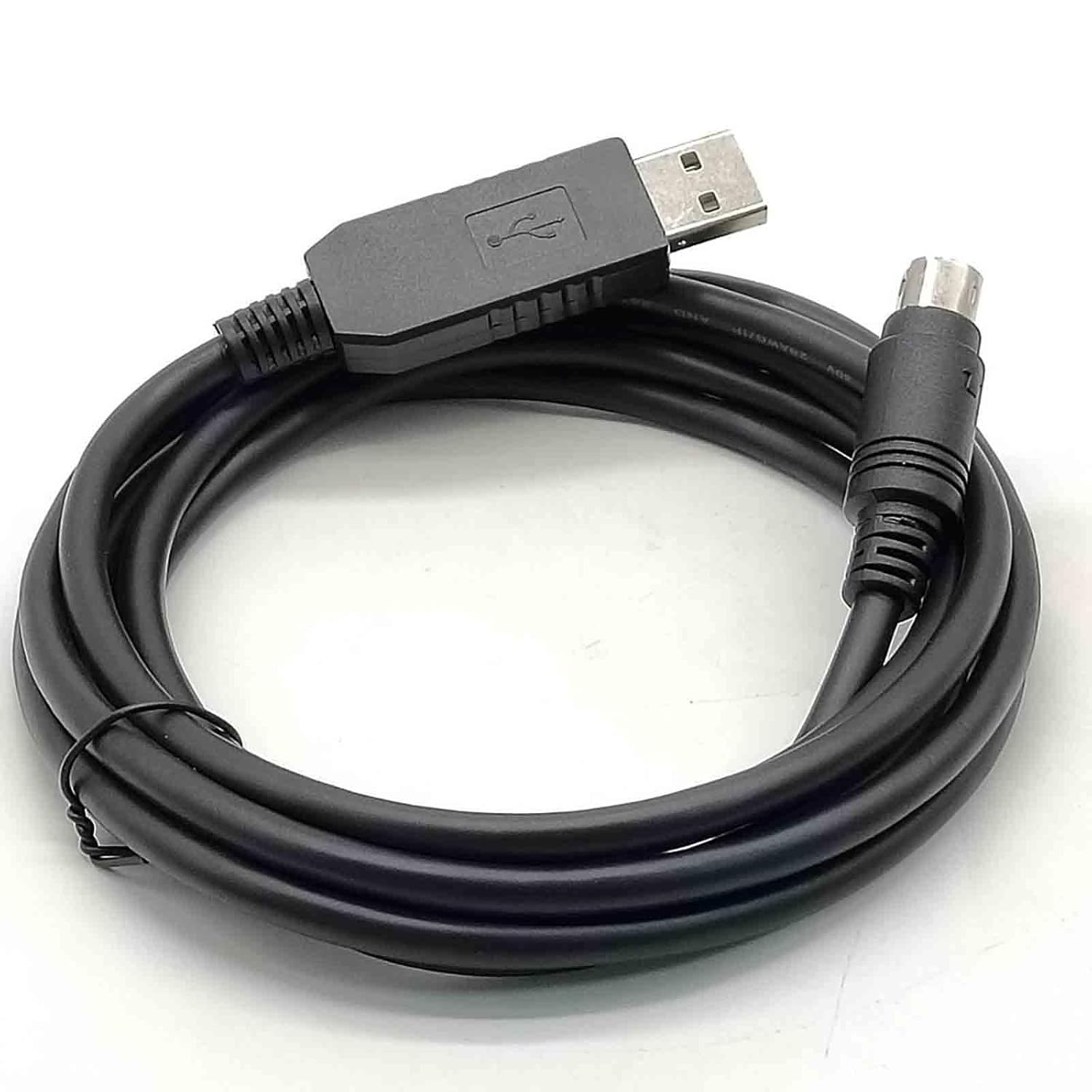 USB RS232 to Mini Din 6Pin Male Cable 1.8 Meter