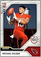Vista 1 de MICHAEL WILSON RC 2023 Panini Instant RPS Rookie Premiere /516#28 Cardinals NM+-MT+ NFL Football