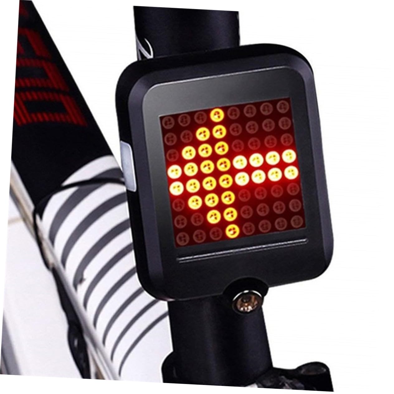 Feu Arrière Vélo LED Intelligent Clignotant et Signal de Freinage