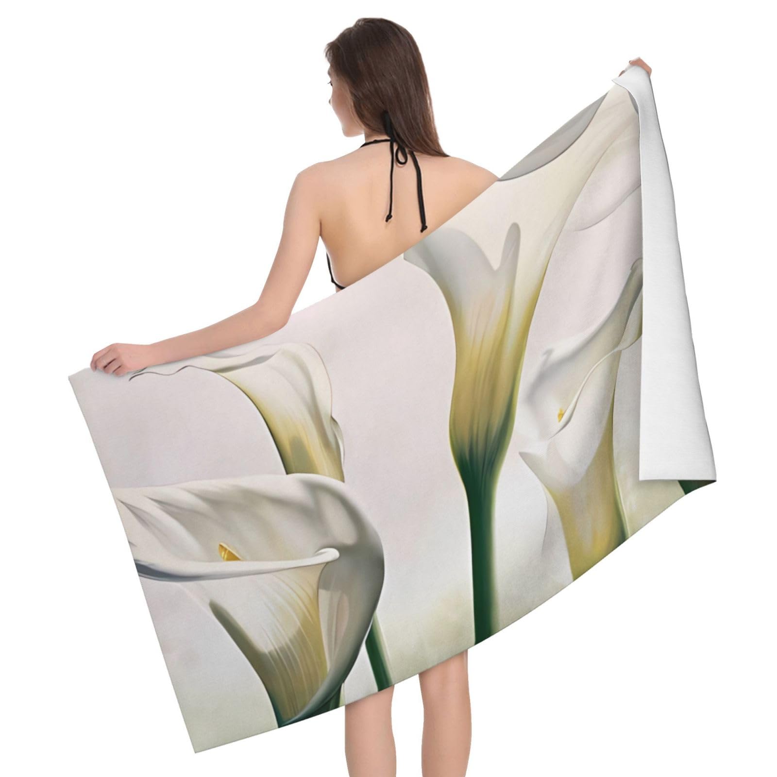 Serviette de bain séchage rapide anti-sable en microfibre pour le sport et la natation