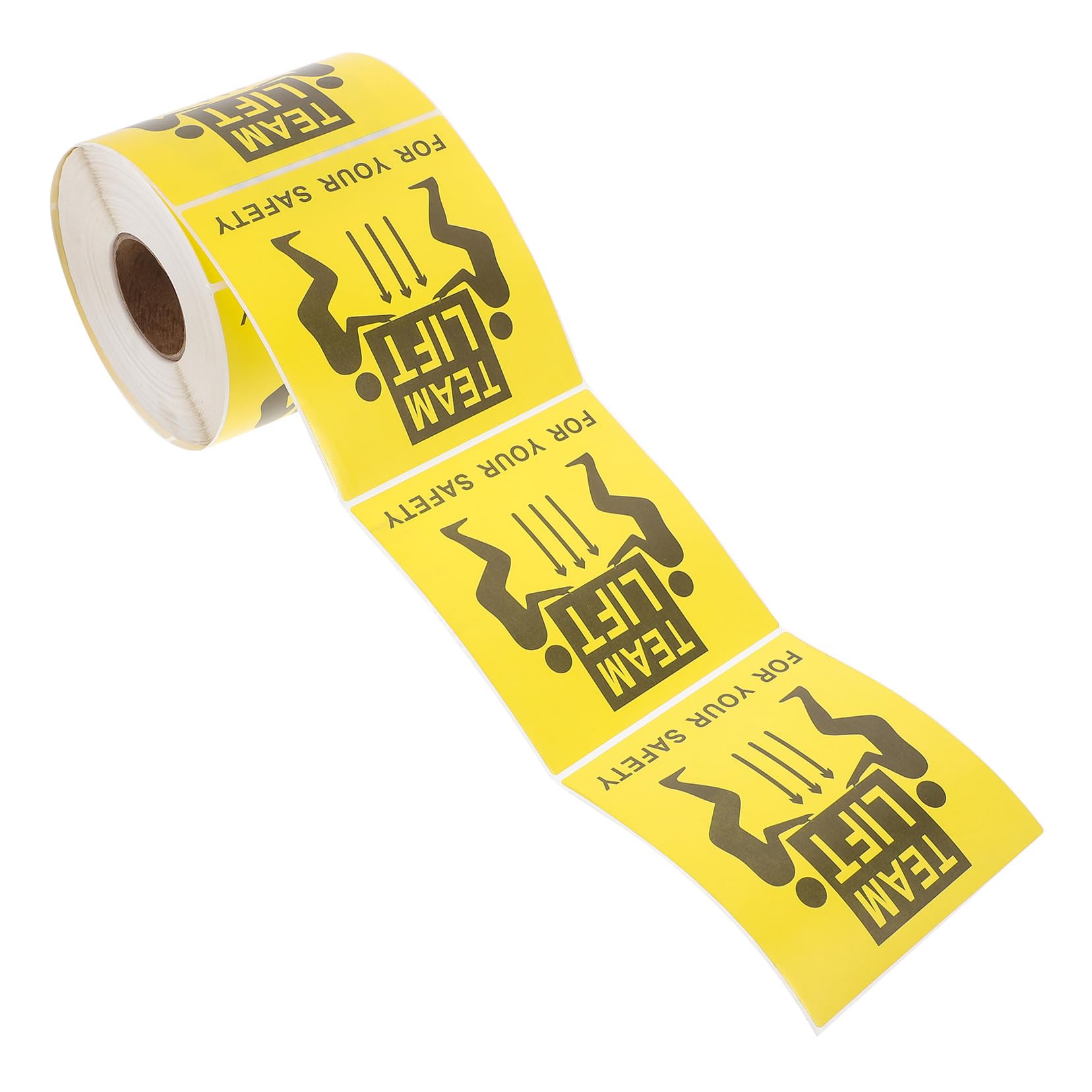 Amosfun Étiquettes Autocollantes Lourdes Rouleau Adhésif pour Expédition 500 Pièces Portable et Visible pour Emballage Logistique et Déménagement