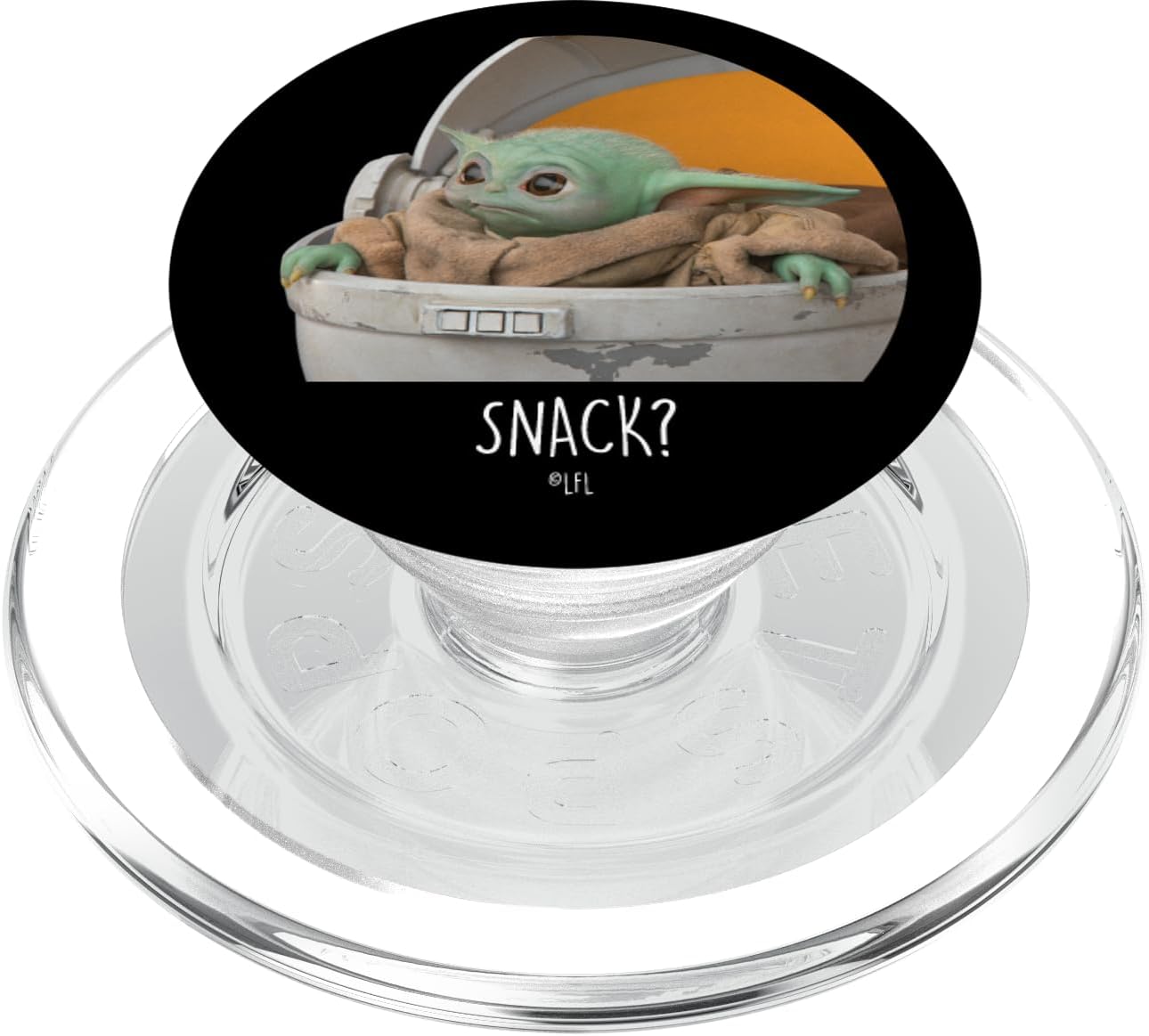 Star Wars The Mandalorian The Child Snack Time PopSockets PopWallet for MagSafe