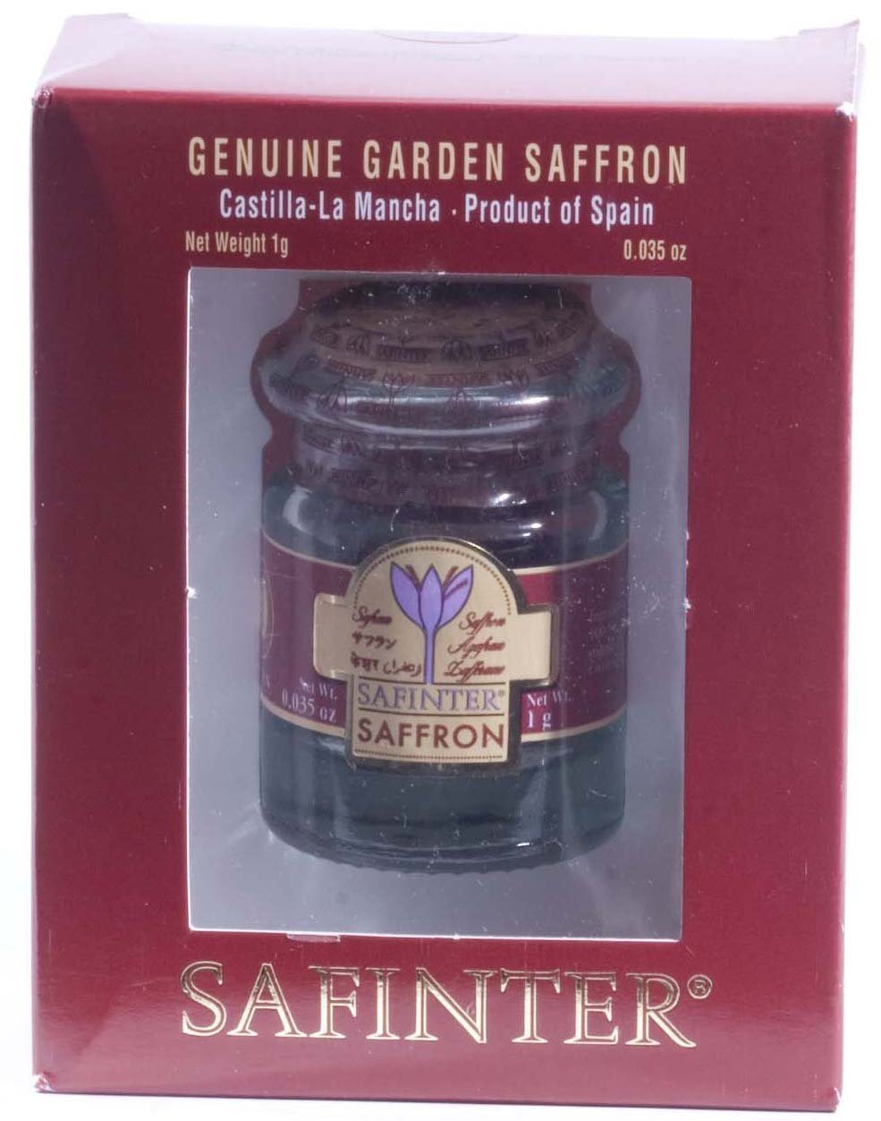 SAFINTER Saffron Filament Jar, 0.03 OZ