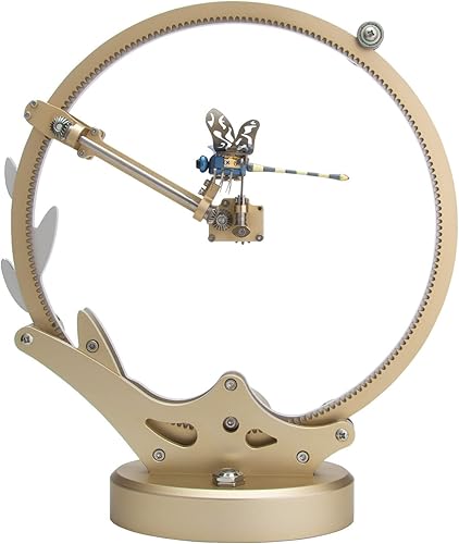 Topoo Rompecabezas de metal 3D, kits de modelo dinámico de libélula para bricolaje, rompecabezas punk 3D, regalos de cumpleaños de Navidad para