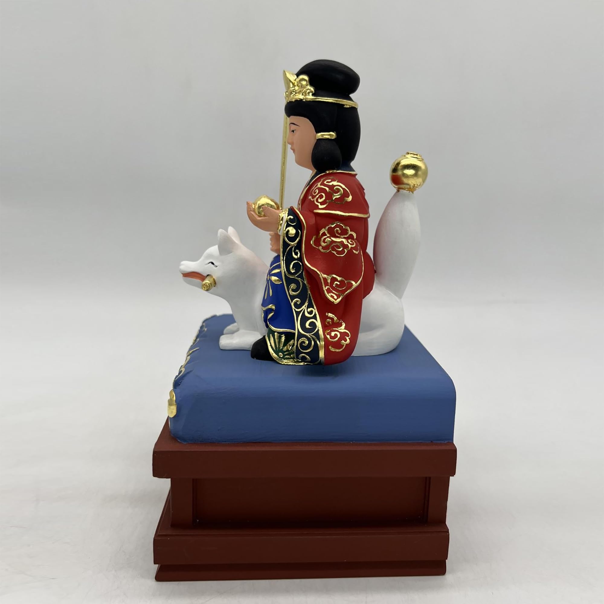 極彩色荼吉尼天像仏像