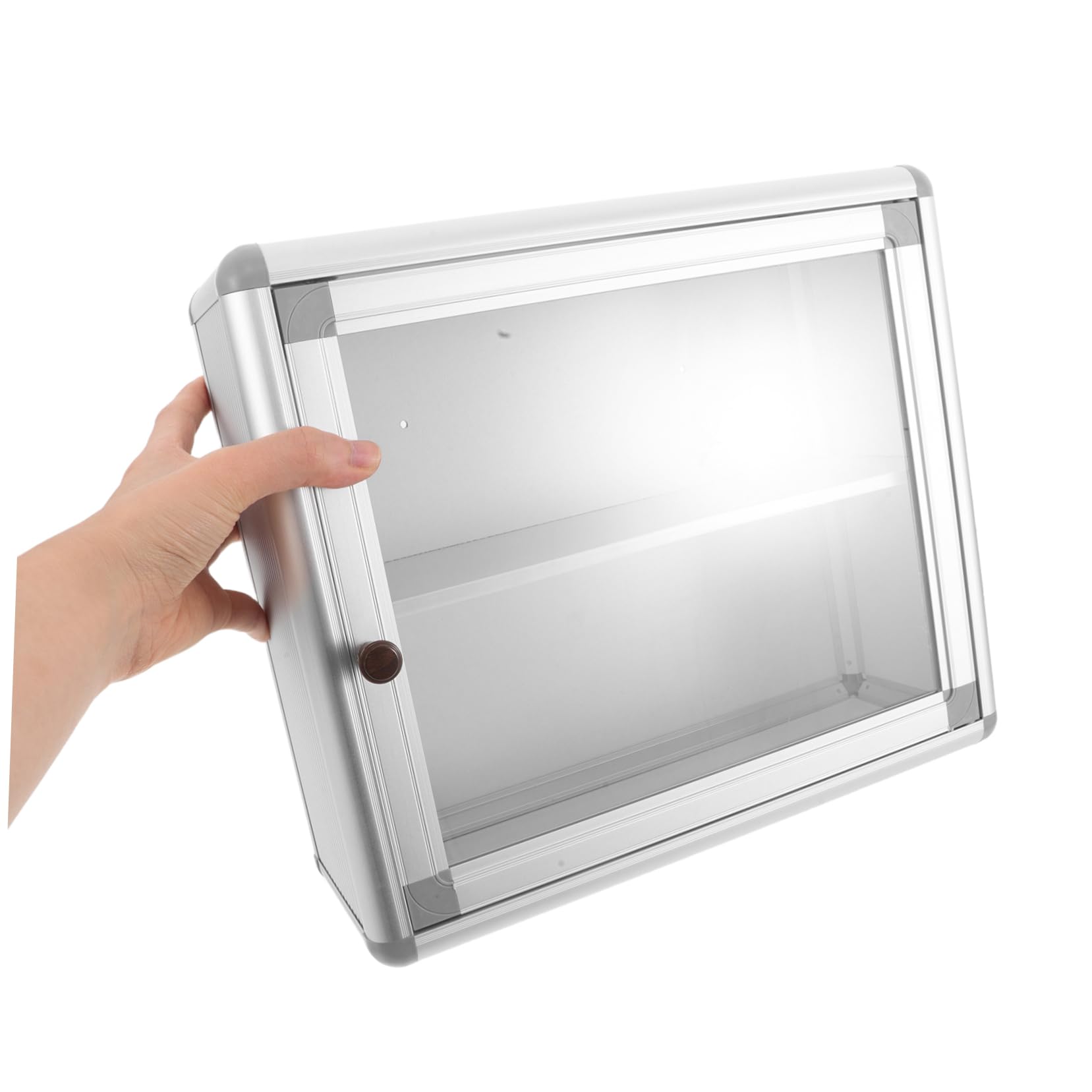 Cabilock Caja Médica Colgante de Metal Pequeña, Organizador de Medicamentos Resistente Intemperie, Montable en Pared, Estuche para Botiquín Casero, Uso en Oficinas y Bancos, Almacenamiento